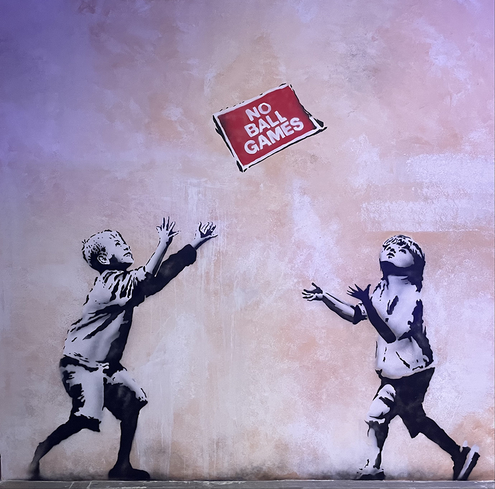 Banksy I want change Keep your coins
